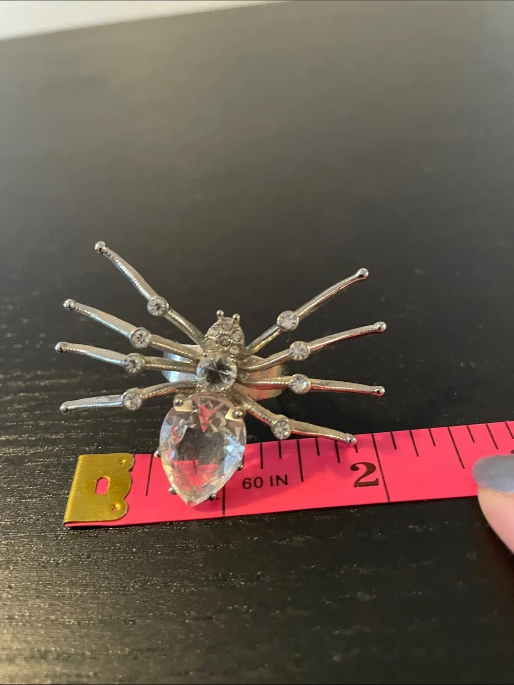 Silver spider ring - Picture 5 of 6